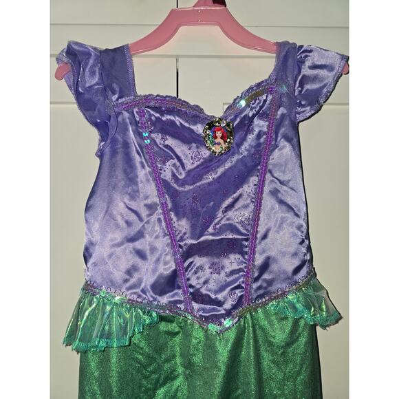 NWT Disney Princess Little Mermaid Ariel Costume Dress – Small 4–6 - Picture 3 of 10
